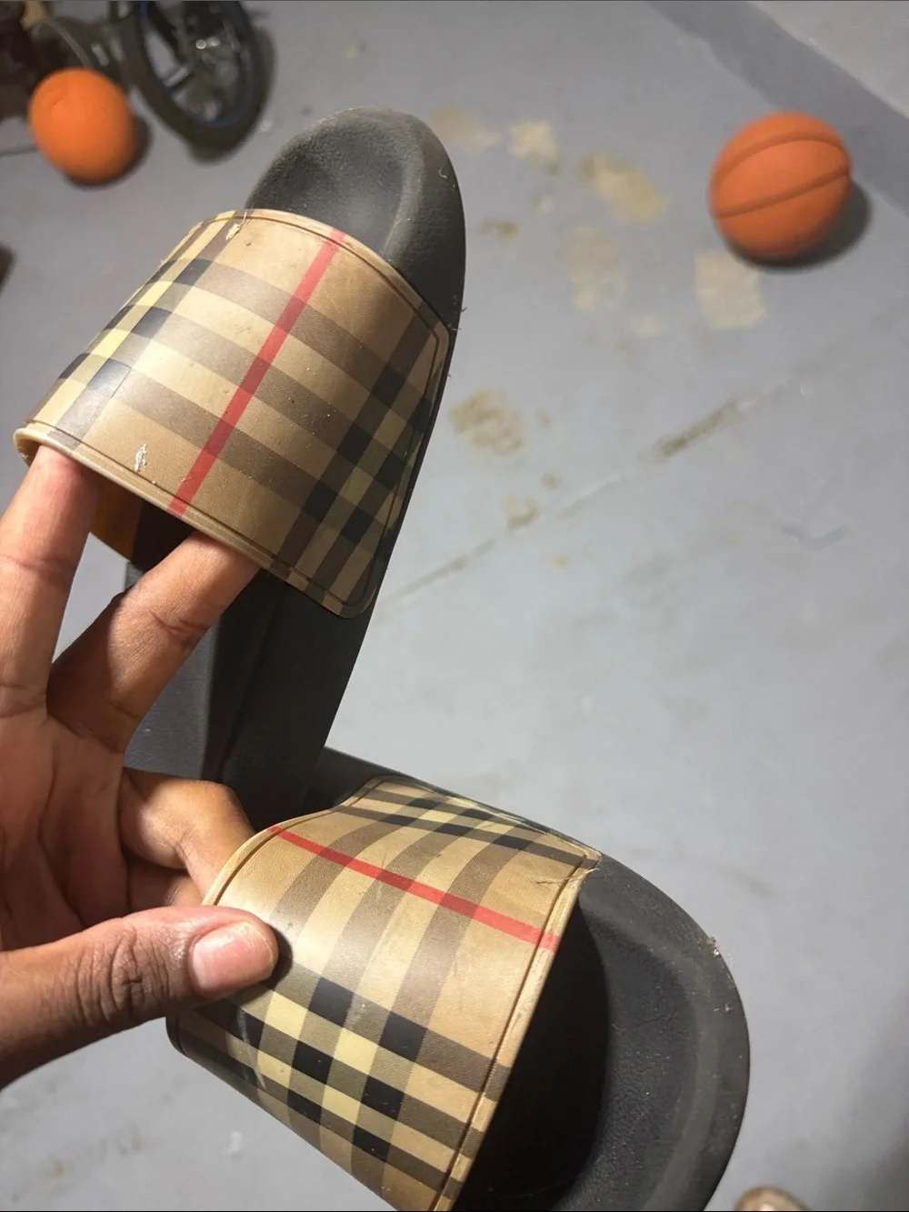 Burberry image shows